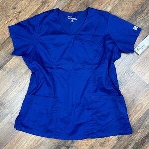 Womens Butter Soft Scrub Top Large NWT
